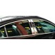 Накладки на дверні стійки (нерж) для Opel Insignia 2017-2022 рр