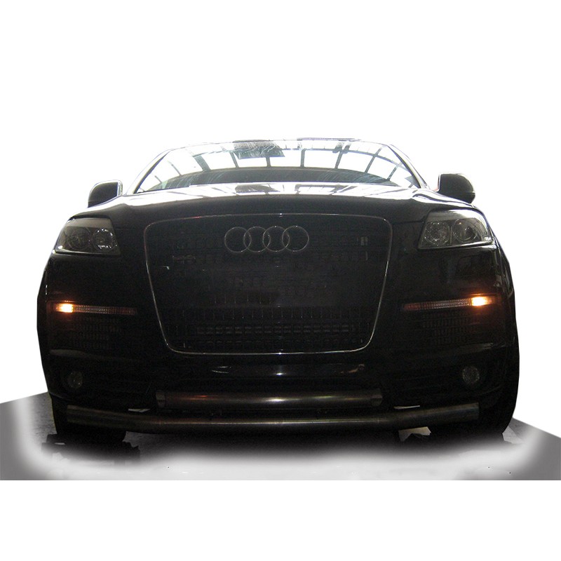 Передній захист ST014 (нерж.) d70/42 для Ауди Q7 2005-2015 рр