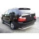 Задній захист Special (нерж) для BMW X5 E-53 1999-2006 рр