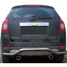 Задня дуга AK008 (нерж.) для Chevrolet Captiva 2006-2019 рр