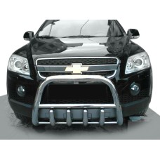 Передня дуга QT006 (нерж.) для Chevrolet Captiva 2006-2019 рр