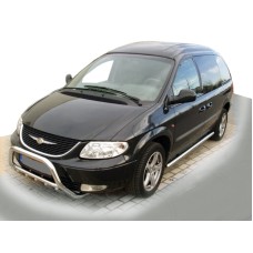 Передня дуга WT003 (нерж.) для Chrysler Voyager 2001-2007 рр