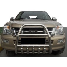 Передній захист QT007 (нерж.) для Isuzu D-Max 2011-2019 рр