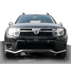 Передній захист ST012 (нерж.) для Dacia Duster 2008-2018 рр