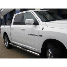 Бічні труби стандартні (2 шт., Нерж) для Dodge RAM