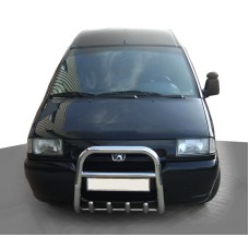 Кенгурятник QT006 (нерж) для Citroen Jumpy 1996-2007 рр