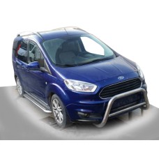 Передній захист WT005 (нерж) для Ford Courier 2014-2023 рр