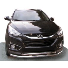 Передня дуга ST014-2 (нерж.) для Hyundai IX-35 2010-2015 рр