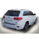 Бокові пороги Allmond Grey (2 шт., алюміній) для Jeep Grand Cherokee WK2 2010-2021 рр