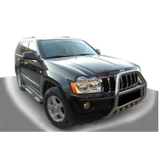 Кенгурятник QT007 для Jeep Grand Cherokee WK 2004-2010рр