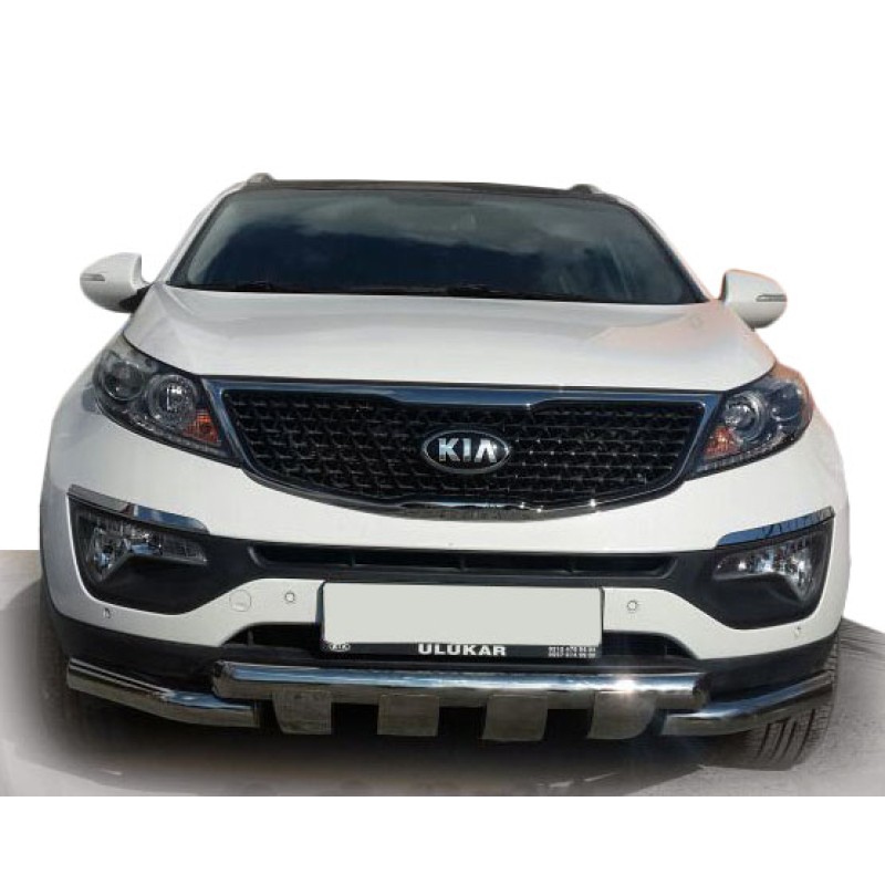 Передній захист ST009-15 (2013-2015, нерж.) для Kia Sorento XM рр