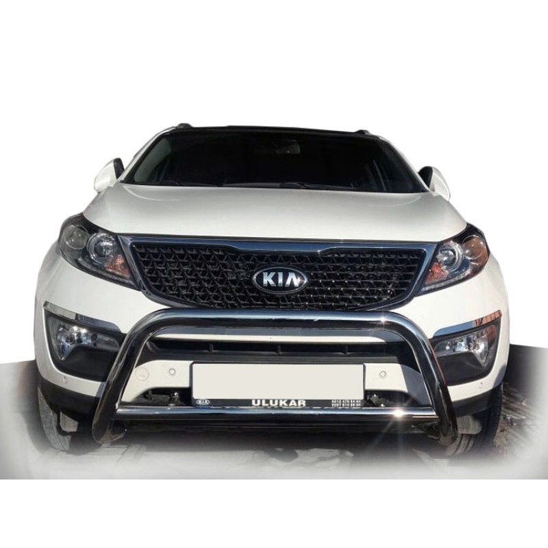 Кенгурятник WT005 (нерж.) для Kia Sorento XM 2009-2014 гг