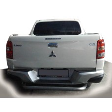 Задній захист AK007 (нерж) для Mitsubishi L200 2015-2025 рр