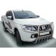 Боковые пороги X5-тип (2 шт, алюм) для Fiat Fullback 2016- гг