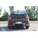 Задняя защита AK005-2 (нерж) для SsangYong Action 2006- гг