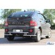 Задняя защита AK005-2 (нерж) для SsangYong Action 2006- гг