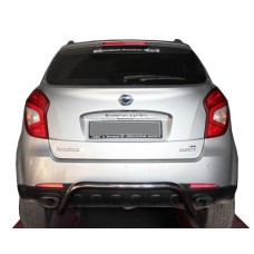 Задня дуга AK007 (нерж) для SsangYong Korando 2010-2019 рр
