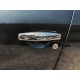 Накладки на ручки (4 шт., Нерж.) Carmos - Турецька сталь для Renault Symbol 2008-2013 рр