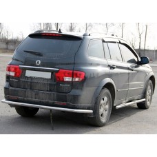 Задняя дуга AK005 (нерж) для SsangYong Kyron 2005-2014 гг