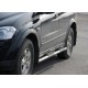 Бічні труби BB002 (2 шт., нерж.) для SsangYong Kyron 2005-2014 рр