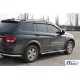 Бічні труби BB002 (2 шт., нерж.) для SsangYong Kyron 2005-2014 рр