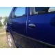 Накладки на ручки (4шт, нерж.) Carmos - Турецька сталь для Renault Logan I 2005-2008 рр