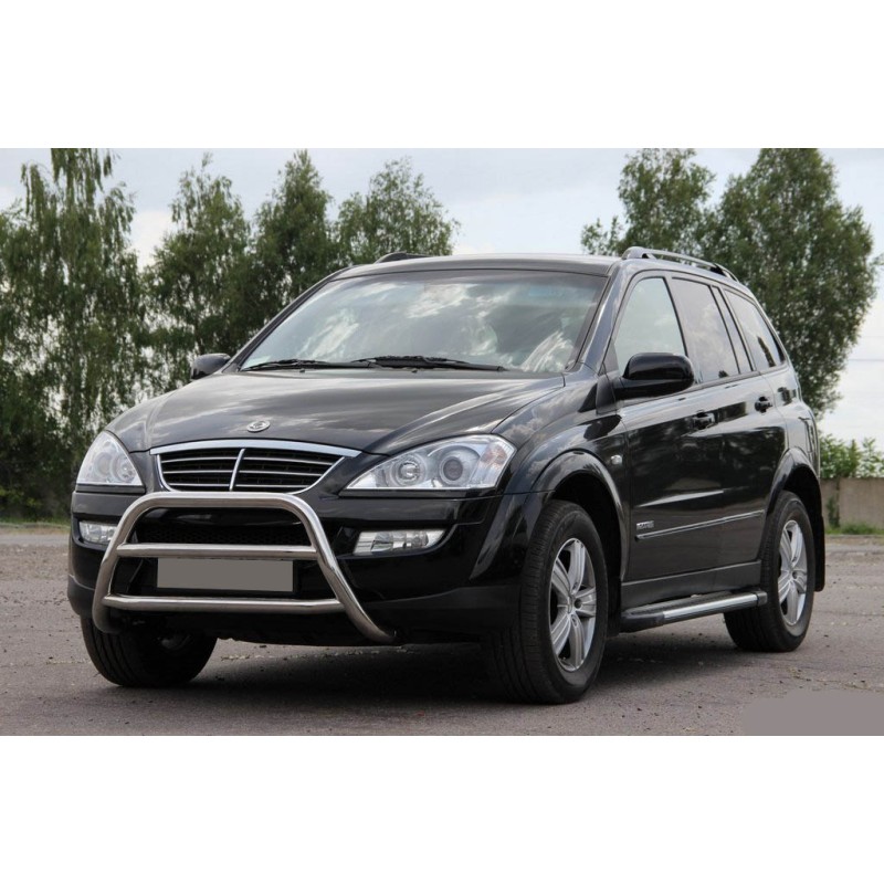 Кенгурятник WT022 (нерж) для SsangYong Kyron 2005-2014 рр