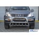 Кенгурятник WT003 (нерж) для SsangYong Rexton I 2001-2017 рр