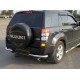 Задній захист AK003 (нерж) для Suzuki Grand Vitara 2005-2017 рр