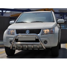 Кенгурятник WT003 (нерж.) 60 мм для Suzuki Grand Vitara 2005-2017 рр