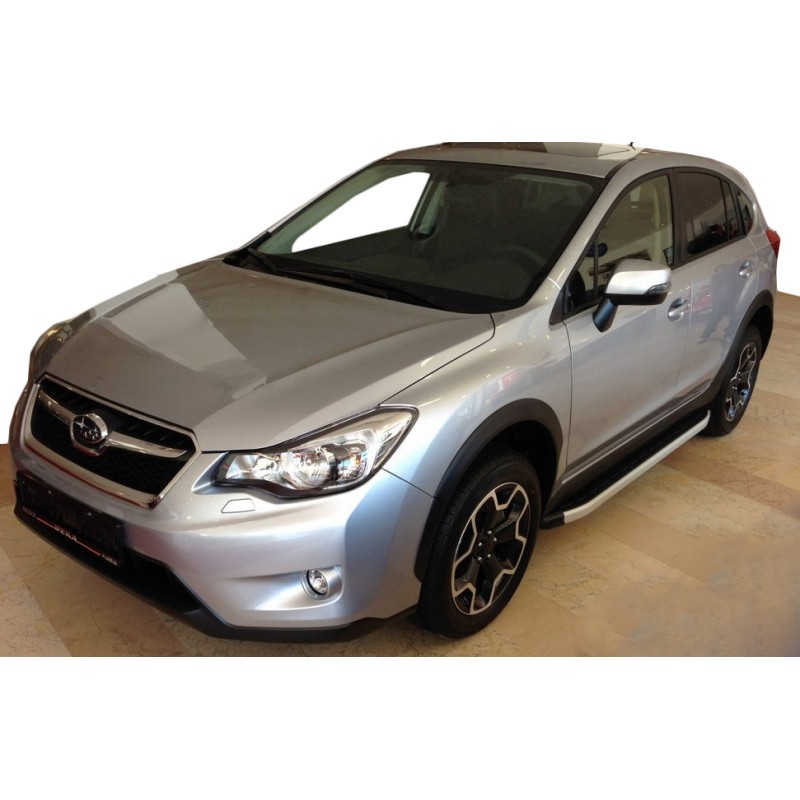 Бокові пороги Fullmond (2 шт., алюм) для Subaru XV 2011-2017 рр