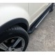 Бокові пороги RedLine V1 (2 шт., Алюміній) для SsangYong Korando 2010-2019 рр