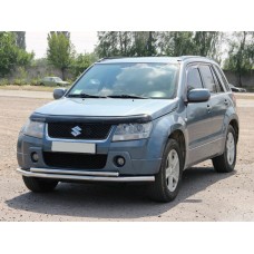 Передній подвійний вус 60/48мм (нерж) для Suzuki Grand Vitara 2005-2017 рр
