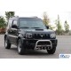 Кенгурятник QT006 (нерж) для Suzuki Jimny 1998-2018 рр