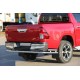Задня дуга AK005-2 (нерж.) для Toyota Hilux 2015- рр