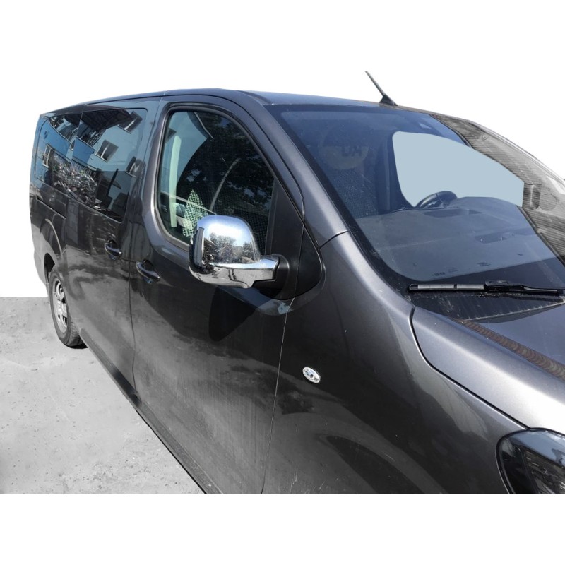Накладки на дзеркала (2 шт., пласт.) OmsaLine для Toyota Proace