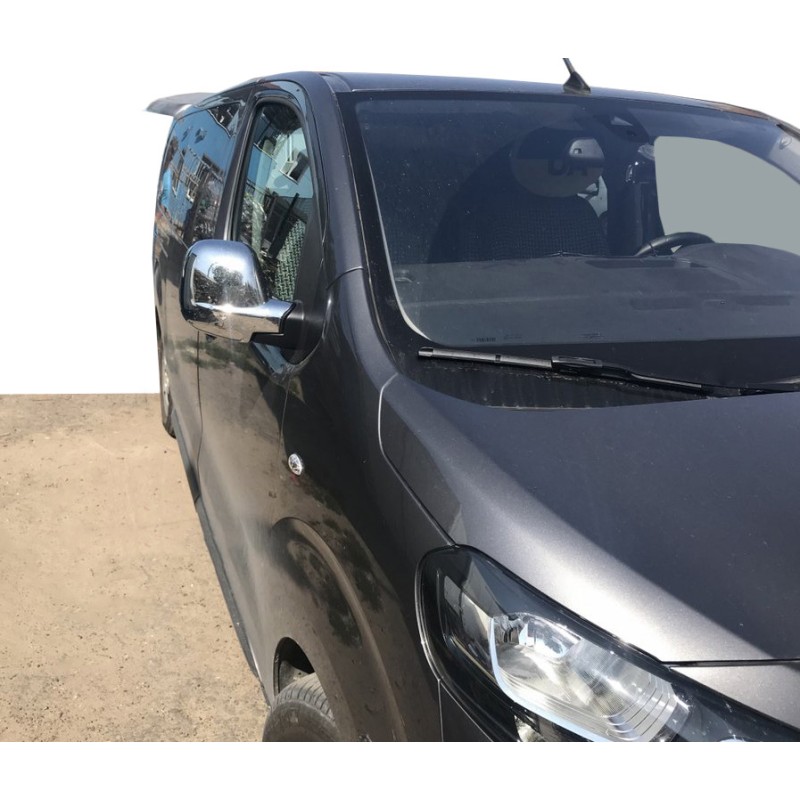 Накладки на дзеркала (2 шт., пласт.) OmsaLine для Citroen SpaceTourer
