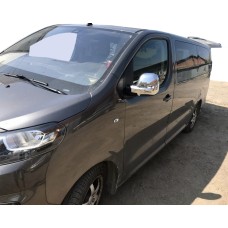 Накладки на дзеркала (2 шт., пласт.) Carmos для Peugeot Traveller 2017- рр