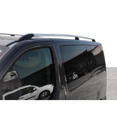 Рейлінги Хром XL база, металева ніжка для Peugeot Expert 2017- рр