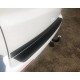 Накладка на задний бампер с загибом (ABS-пластик) Матовая для Volkswagen T5 Transporter 2003-2010 гг