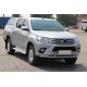 Передній захист ST018 (нерж) для Toyota Hilux 2015- рр