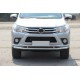 Передній захист ST018 (нерж) для Toyota Hilux 2015- рр