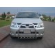 Кенгурятник QT007 (нерж.) для Toyota Hilux 2006-2015 гг