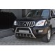 Кенгурятник низкий WT003 (нерж) для Toyota Land Cruiser Prado 120