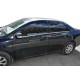 Зовнішня окантовка вікон (4 шт, нерж) Carmos - Турецька сталь для Toyota Corolla 2007-2013 рр