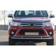 Передній захист ST018 (нерж) для Toyota Hilux 2015- рр