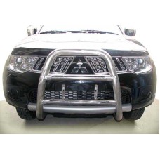 Кенгурятник WT018 (нерж.) для Mitsubishi L200 2006-2015 рр