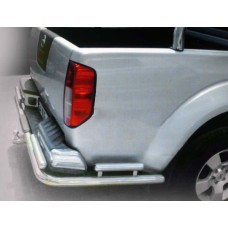 Задній захист AK003-Special (нерж) для Nissan Navara 2006-2015 рр