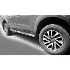 Бічні труби (2 шт., нерж) для Nissan Navara/NP300 2016- рр