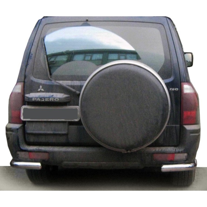 Задня дуга AK003 (нерж.) для Mitsubishi Pajero Wagon III